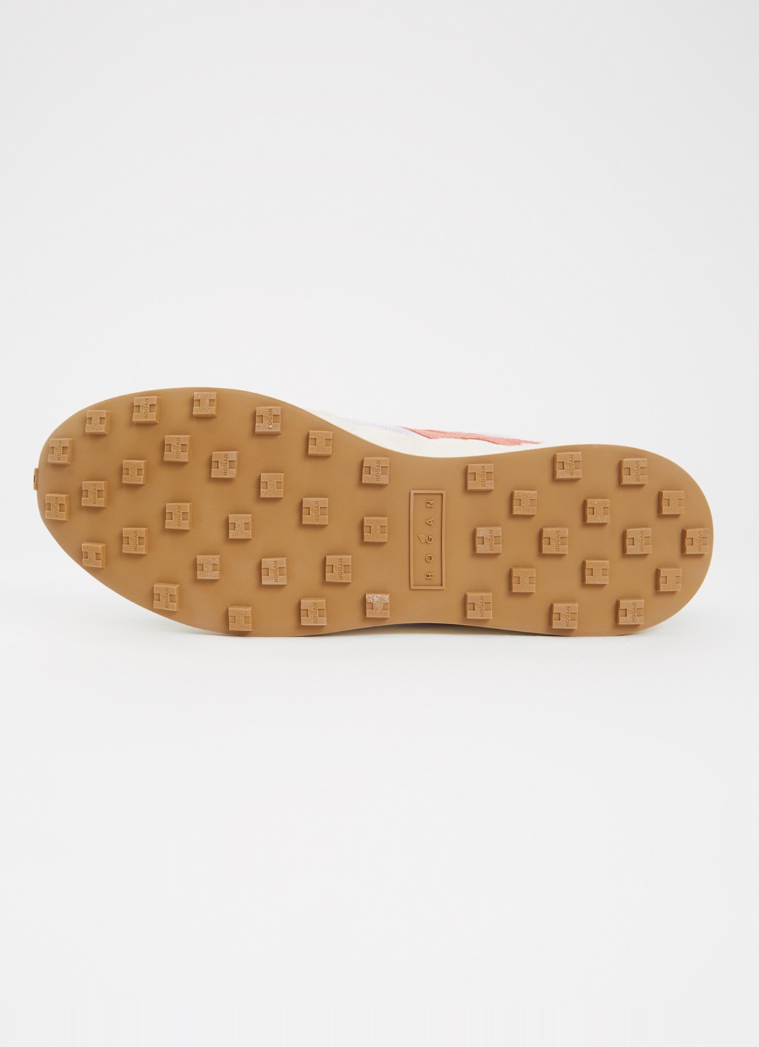 Hogan Sneaker met suède en leren details - detail 4 lila