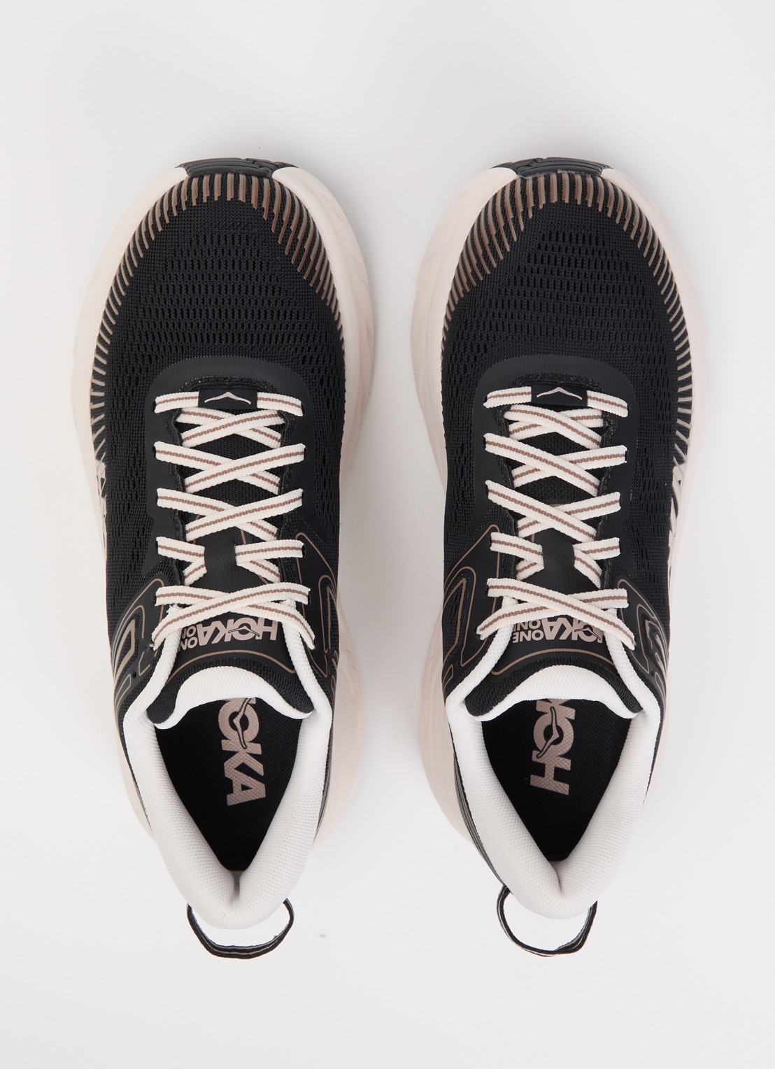 HOKA Bondi 7 sneaker met logo  - detail 2 zwart