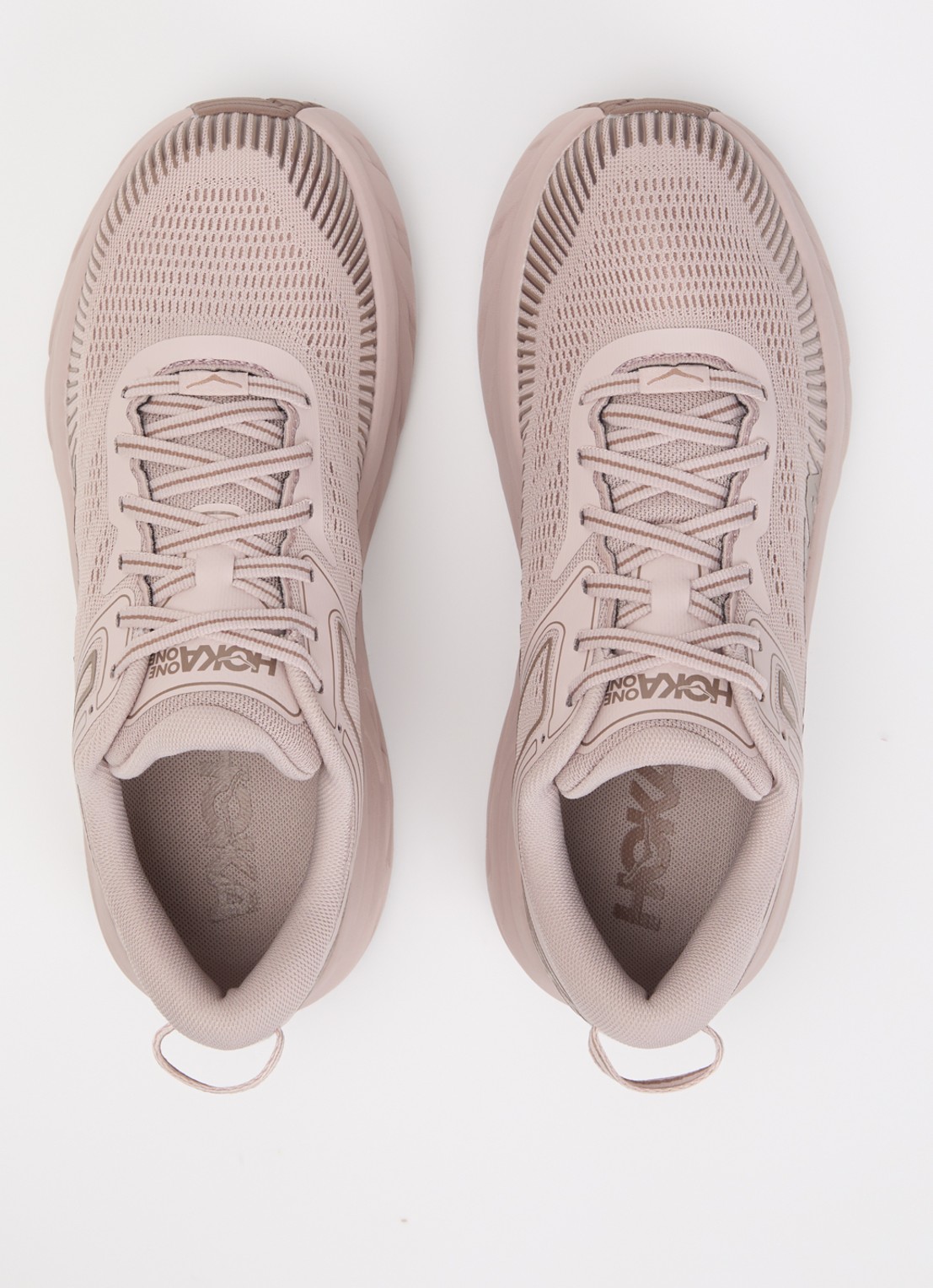 HOKA Bondi 7 sneaker met logo  - detail 4 oudroze