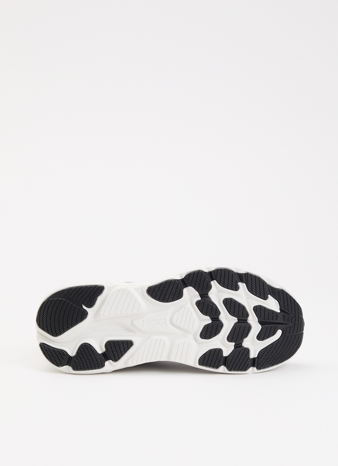 HOKA Clifton 10 sneaker met mesh details - detail 4 grijsmele