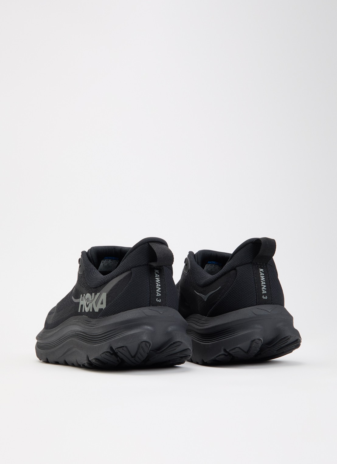 HOKA Kawana 3 sneaker met logo  - achterkant zwart