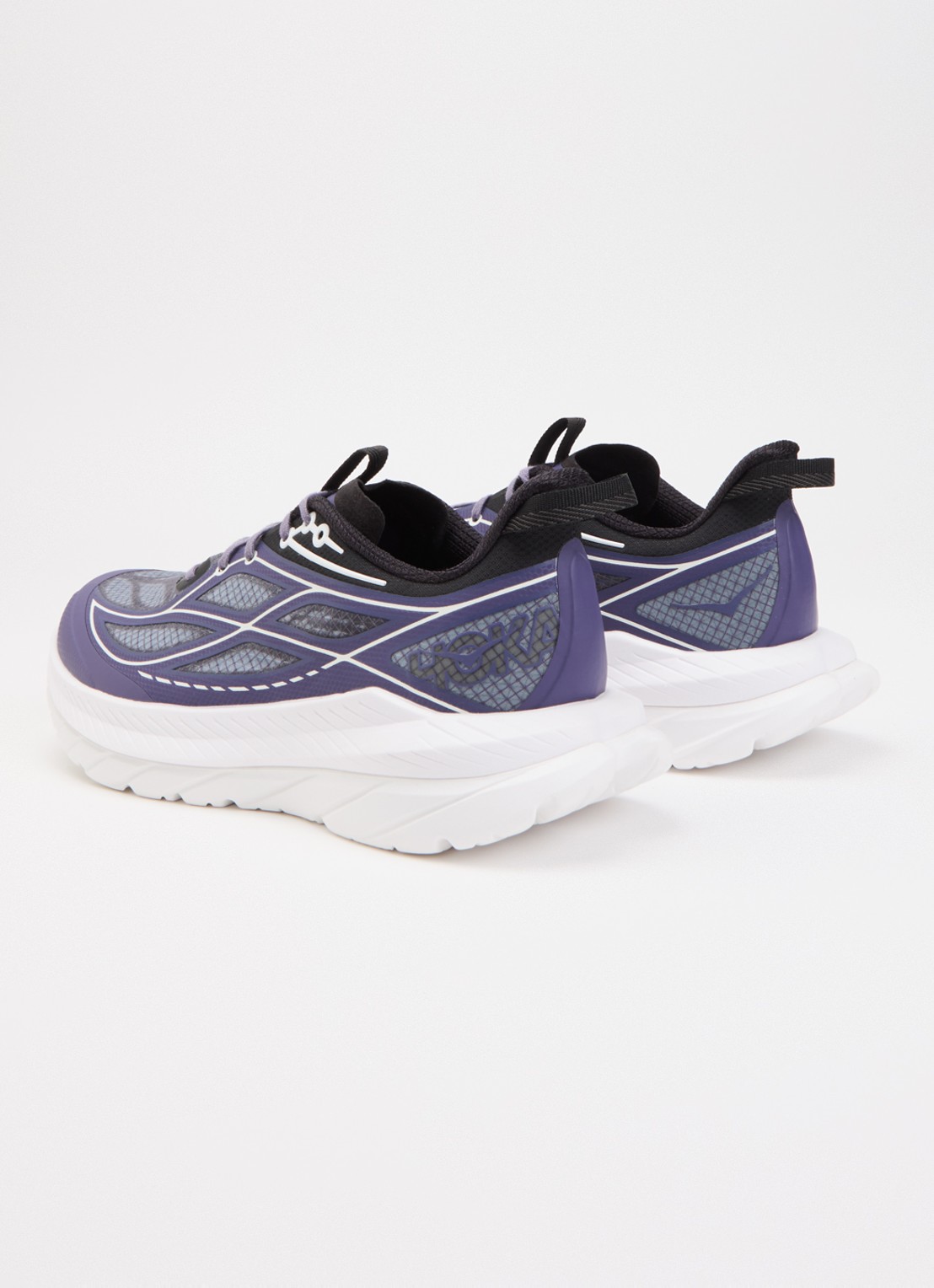 HOKA Mach Remastered sneaker met details van mach - achterkant 4 paars