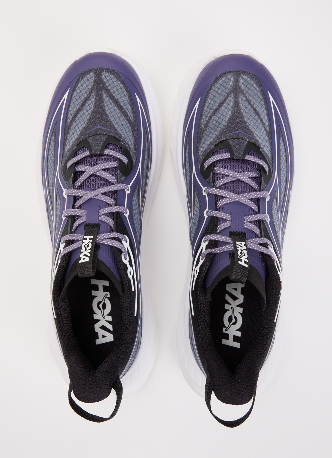 HOKA Mach Remastered sneaker met details van mach - detail 2 paars