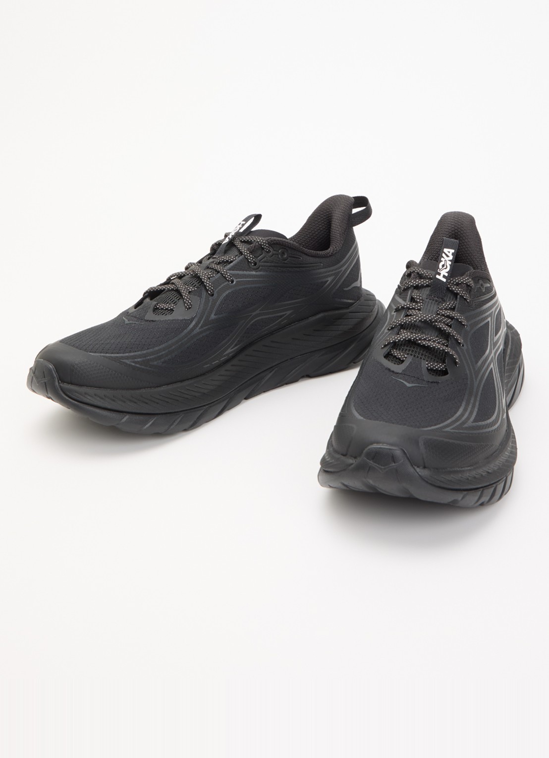 HOKA Mach Remastered sneaker met mesh details - detail 3 zwart