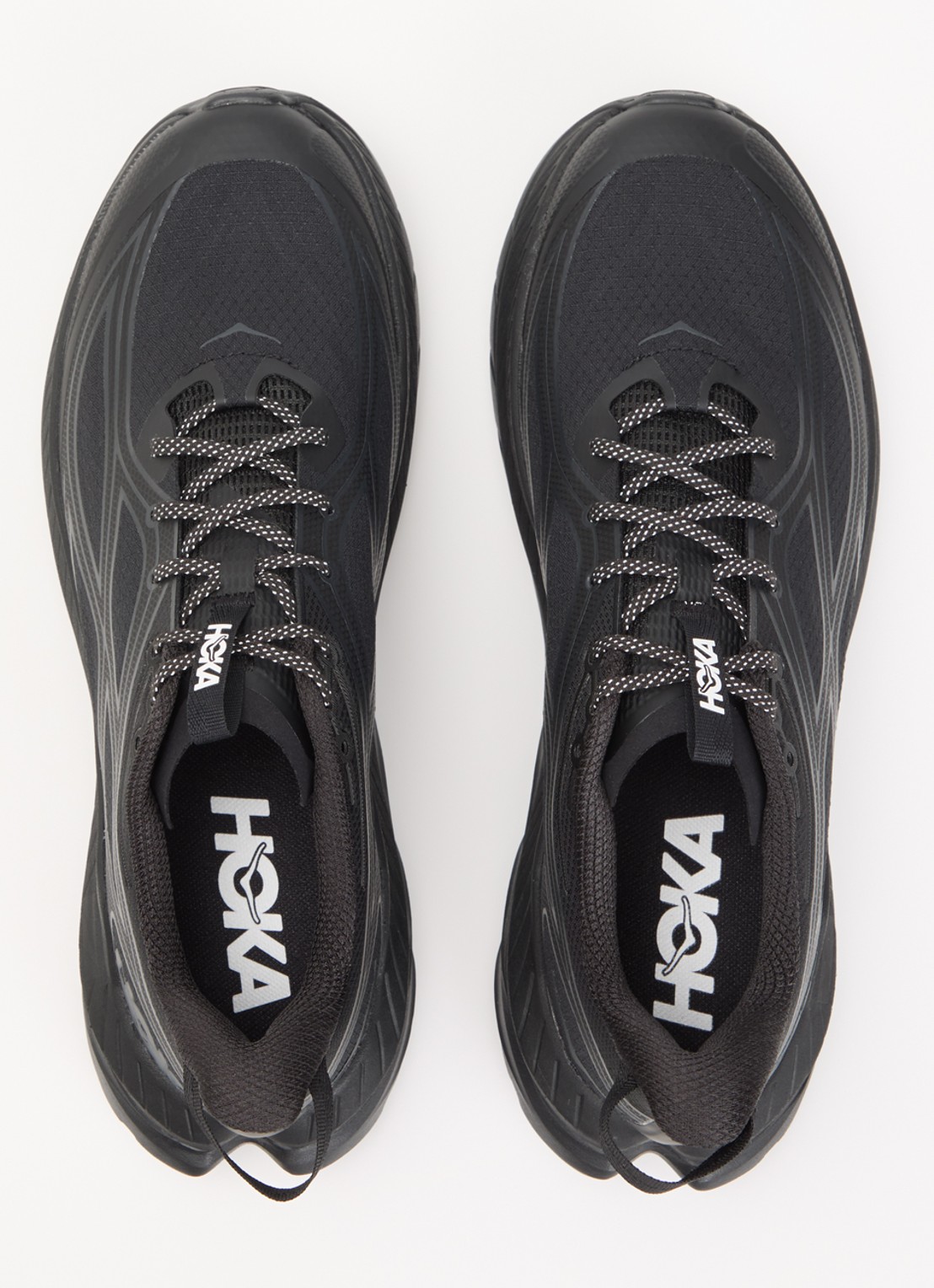 HOKA Mach Remastered sneaker met mesh details - detail 4 zwart