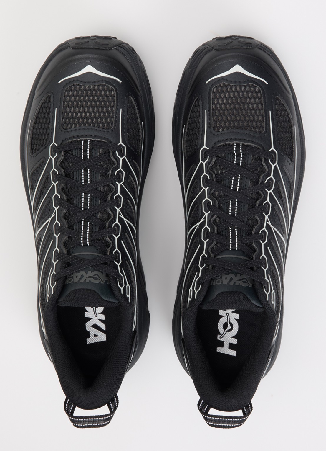 HOKA Mafate Speed 2 sneaker van mesh - detail 4 zwart