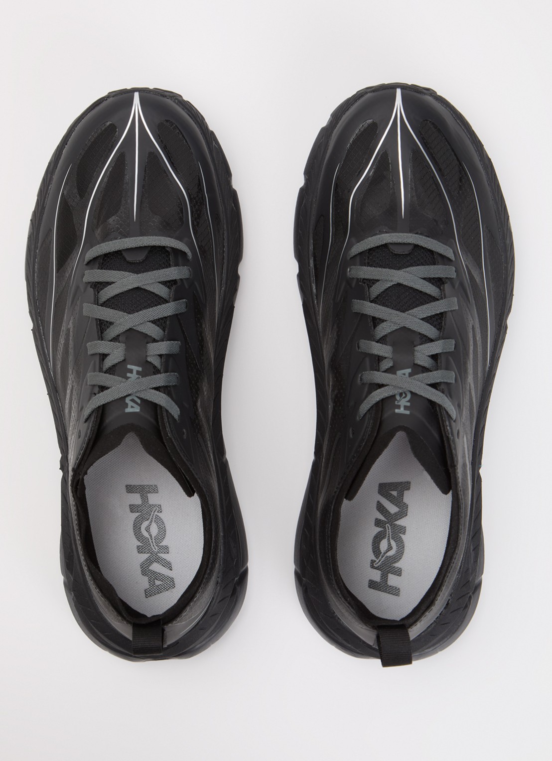 HOKA Mafate Speed 4 Lite sneaker met mesh details - detail 3 zwart