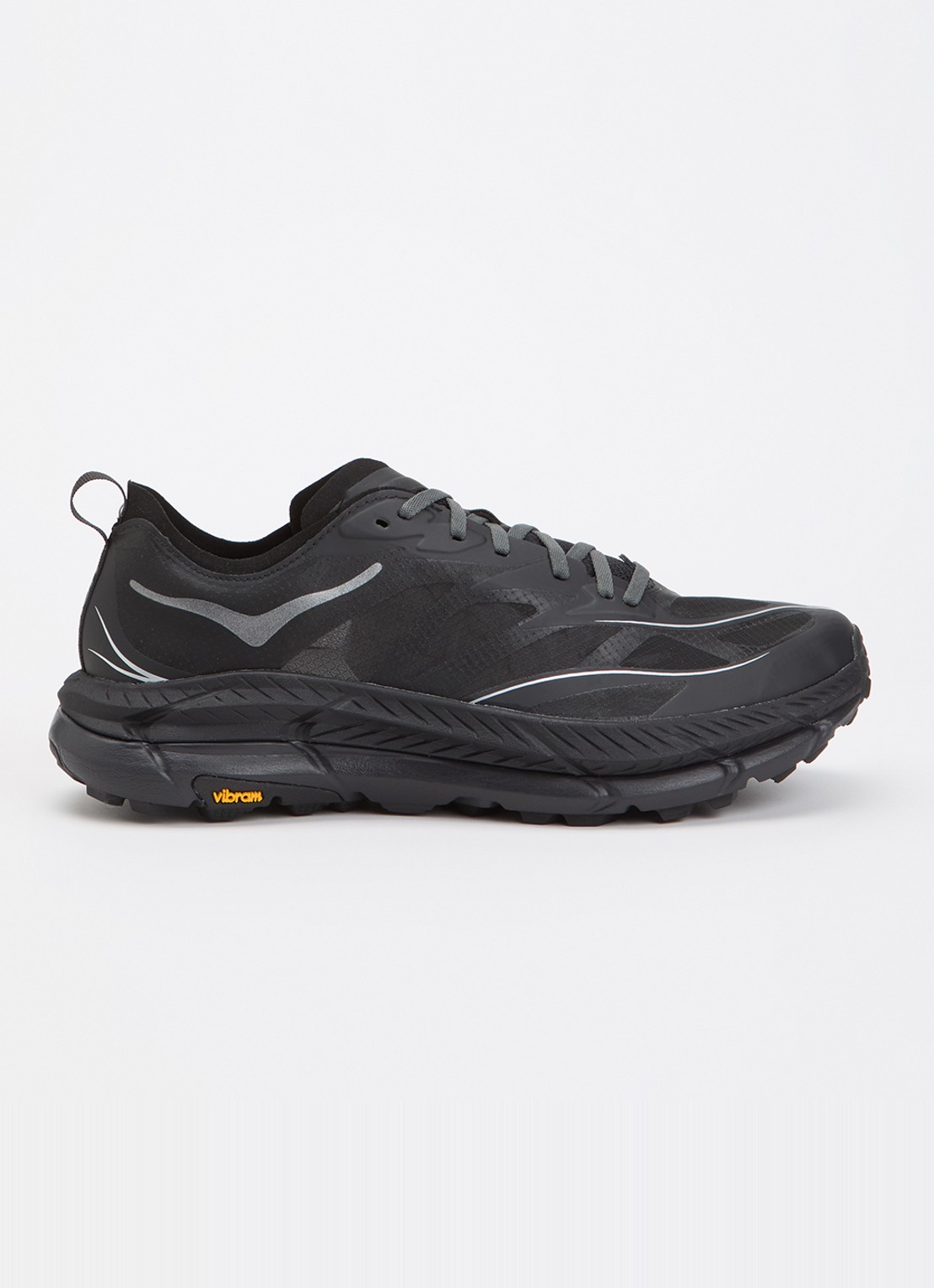 HOKA Mafate Speed 4 Lite sneaker met mesh details - voorkant 5 zwart