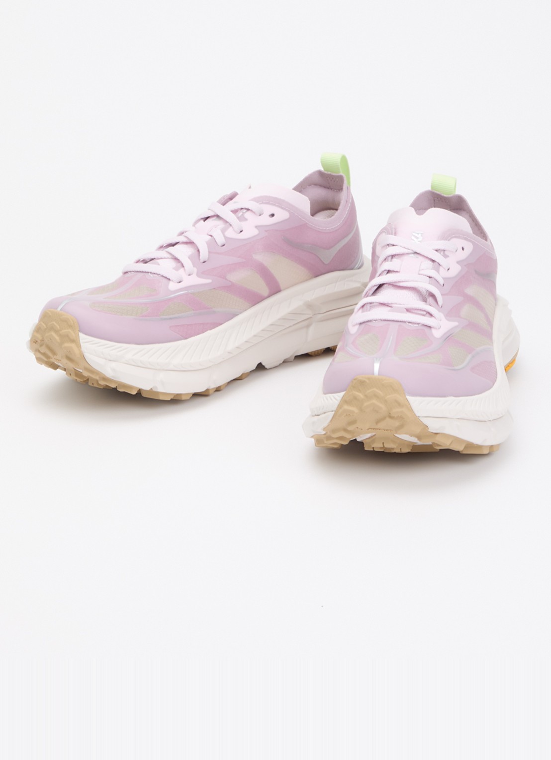 HOKA Mafate Speed 4 Lite sneaker met mesh details - detail 3 roze
