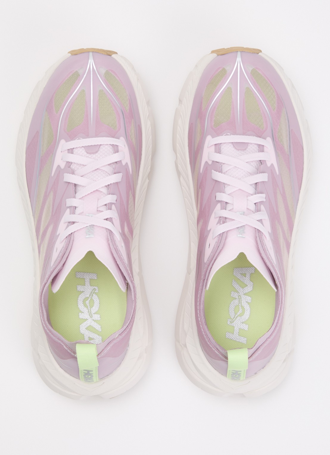HOKA Mafate Speed 4 Lite sneaker met mesh details - detail 4 roze