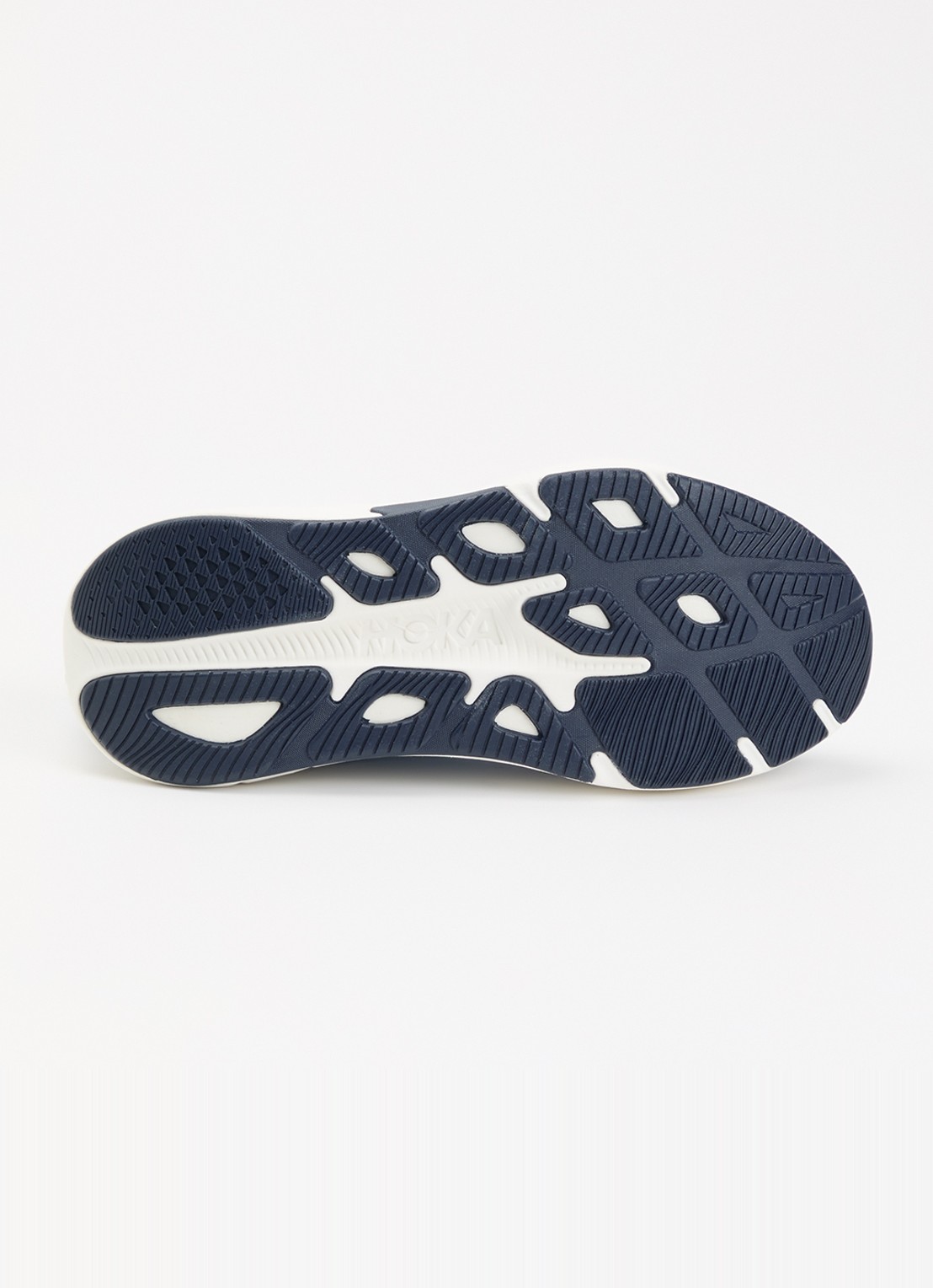 HOKA Rincon 4 sneaker met gebreid bovenwerk - detail 3 blauw