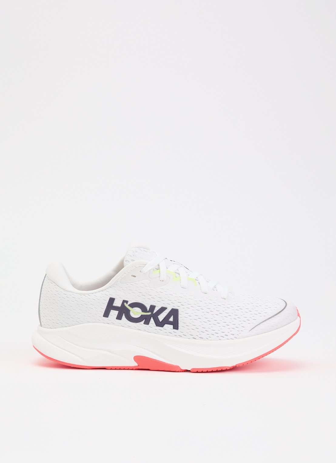 HOKA Rincon 4 sneaker met logo - voorkant 4 wit