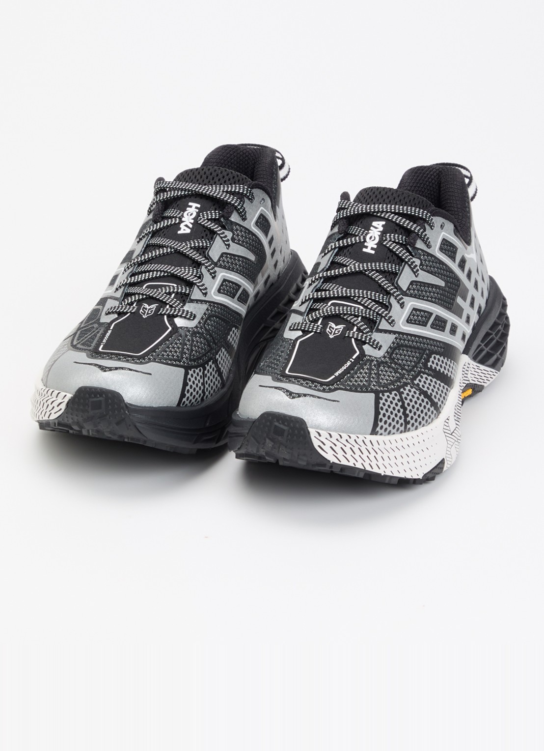 HOKA Speedgoat 2 sneaker van mesh met logo - detail 2 zwart