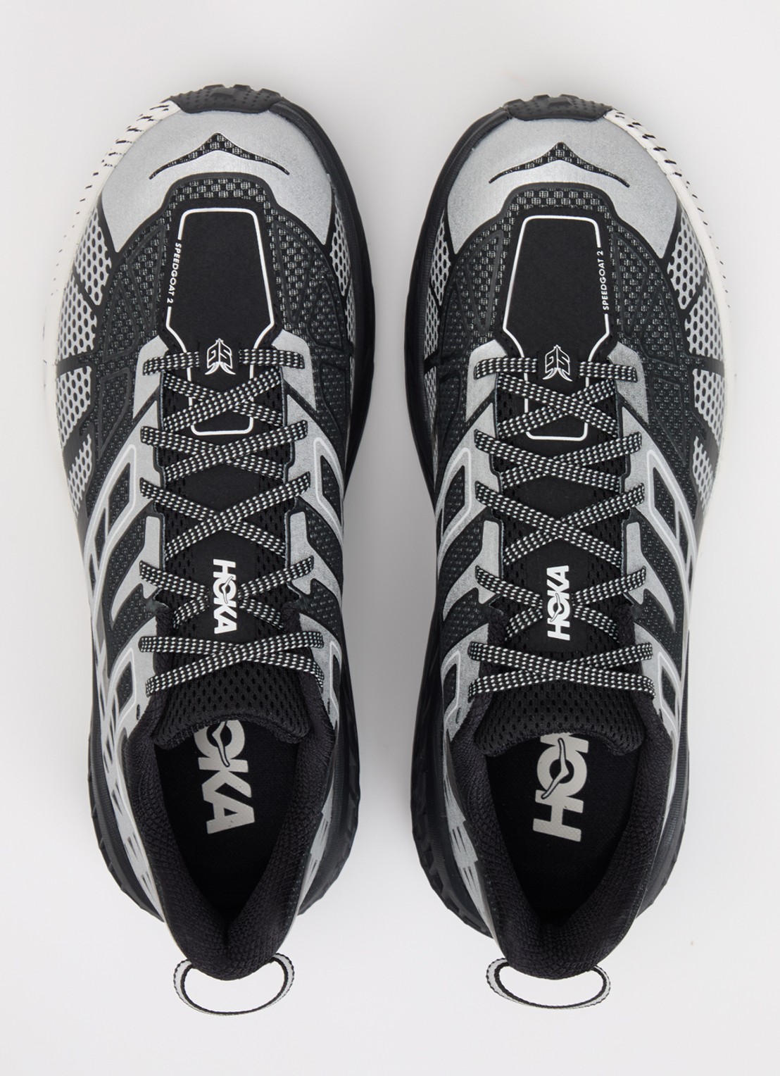 HOKA Speedgoat 2 sneaker van mesh met logo - detail 3 zwart