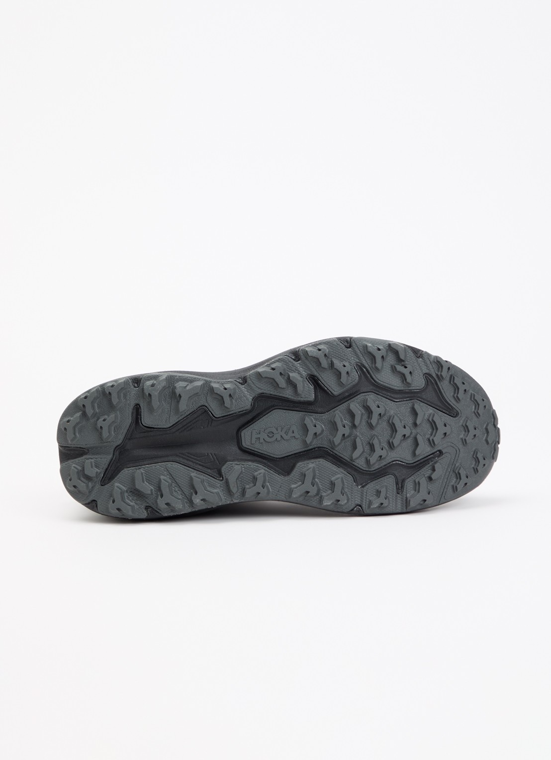 HOKA Speedgoat 6 sneaker met gebreid bovenwerk en logo - detail 2 zwart