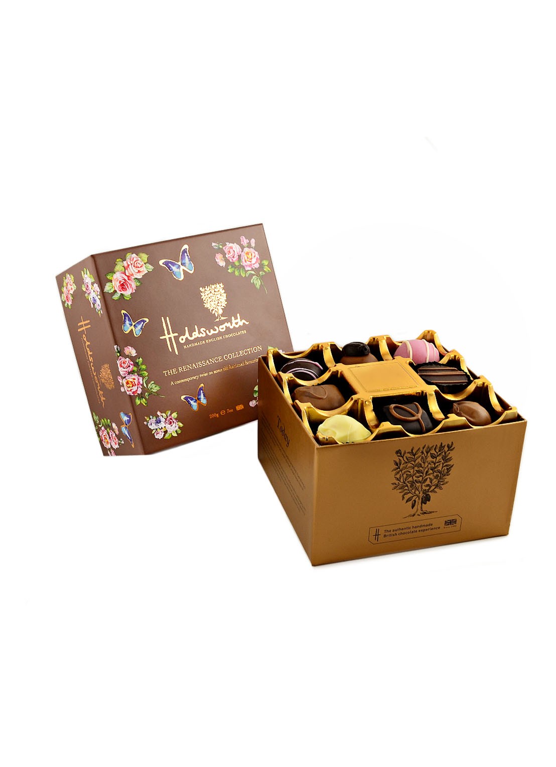 Holdsworth The Renaissance chocolade bonbons 16 stuks - voorkant undefined
