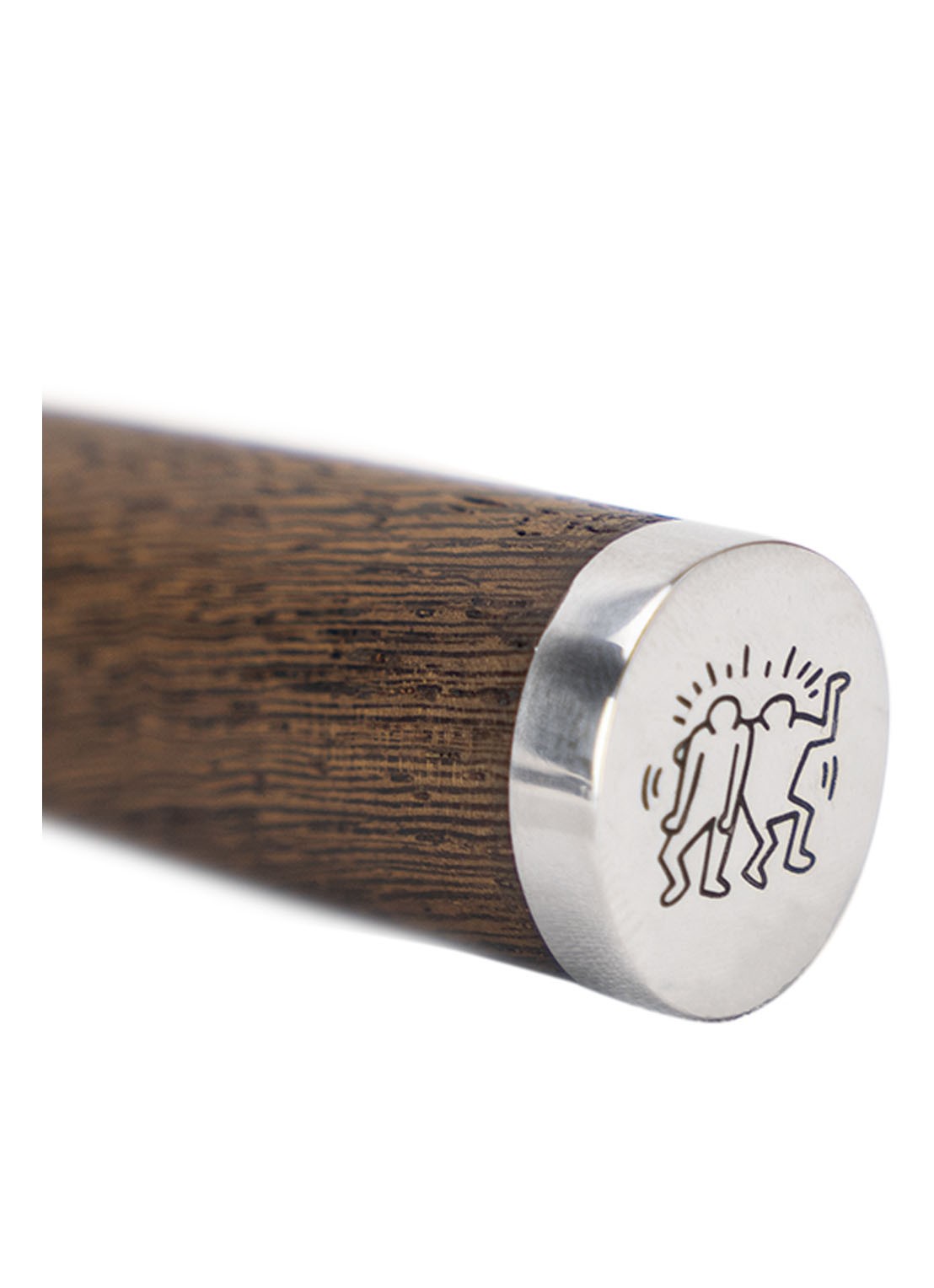 Homey's Keith Haring koksmes met chopsticks in cadeauverpakking  - detail 6 donkerbruin