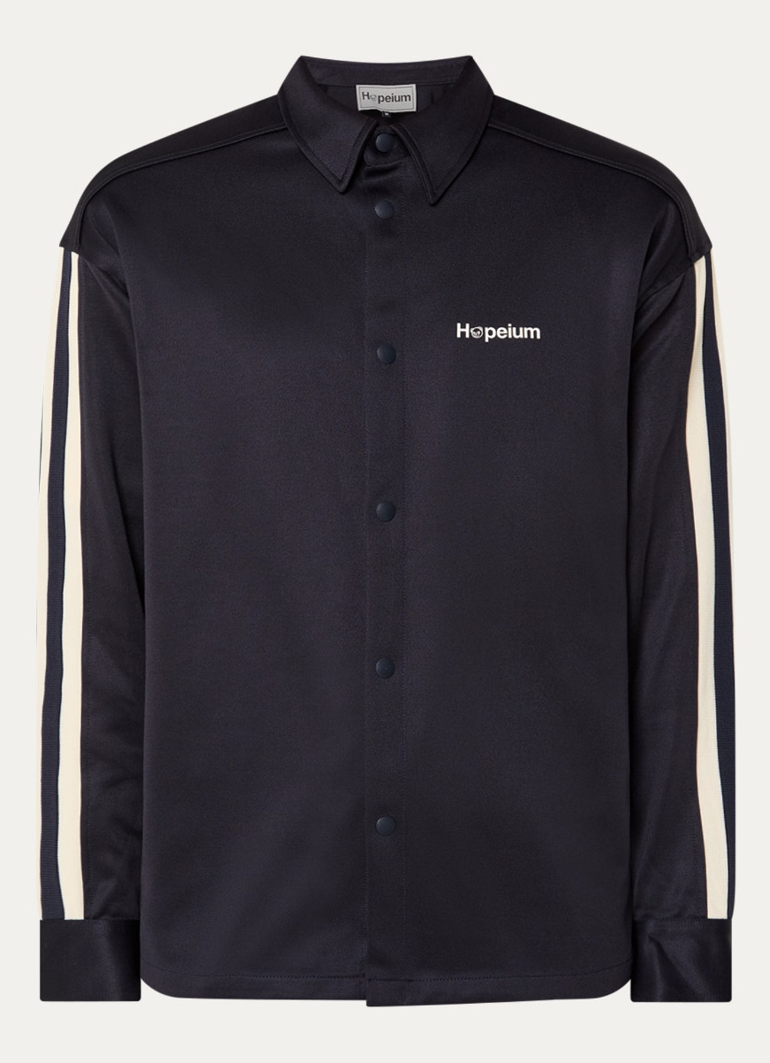 Hopeium Jack met logoprint - voorkant 3 zwart