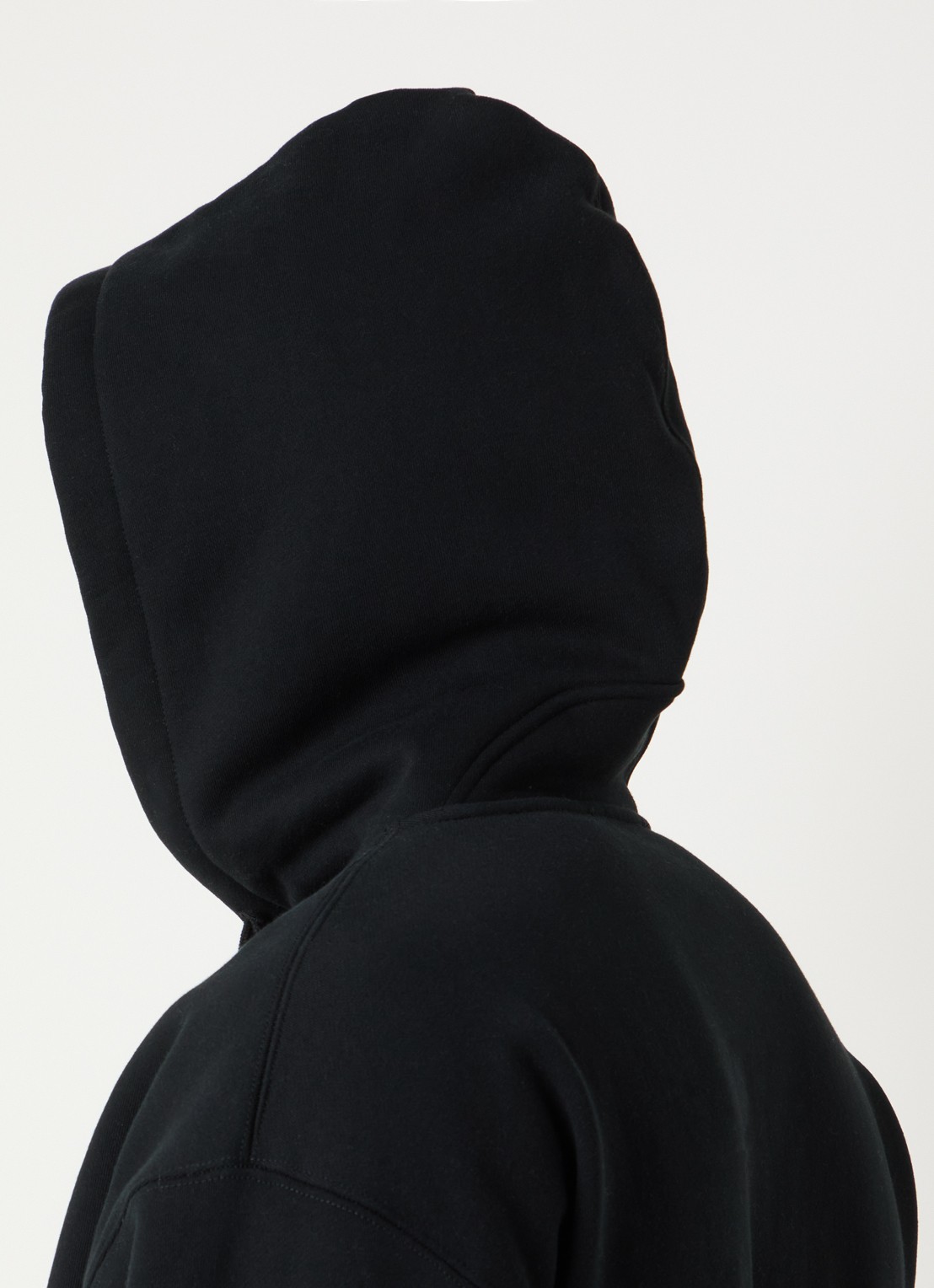 Hopeium Sweatvest met logo- en backprint - detail 3 zwart