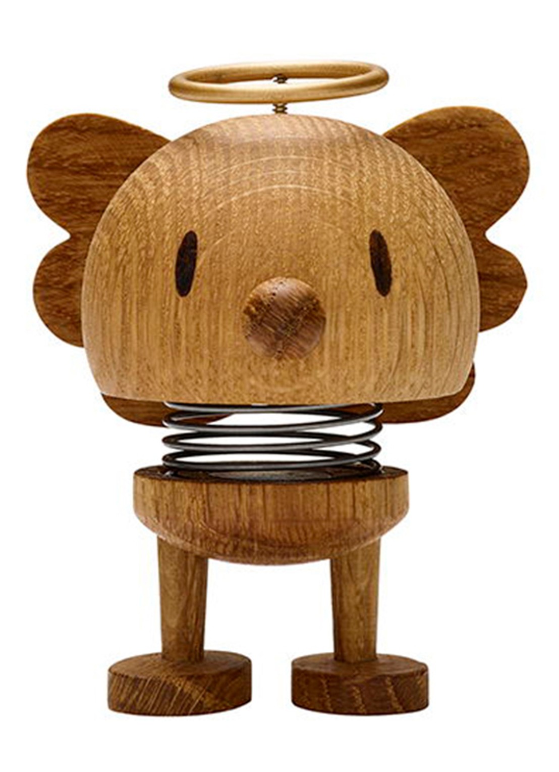 Hoptimist Angel Bumble S ornament 11,2 cm - voorkant bruin