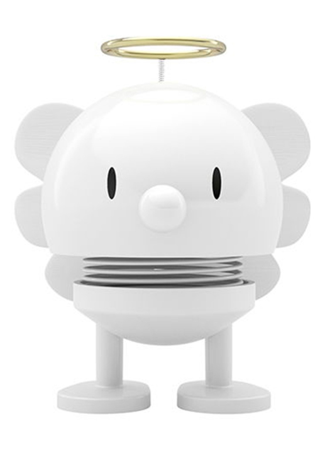 Hoptimist Angel Bumble S ornament 7,5 cm - voorkant wit