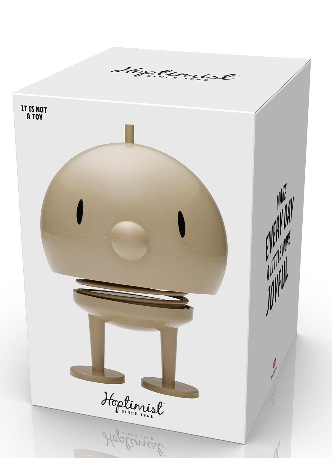 Hoptimist Bumble L ornament 15 cm  - detail beige