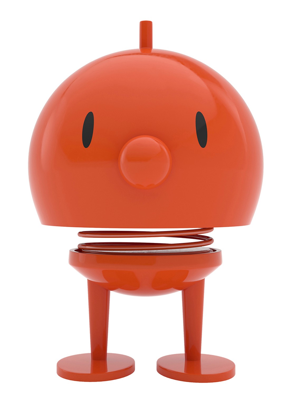 Hoptimist Bumble L ornament 15 cm  - voorkant 3 oranjerood