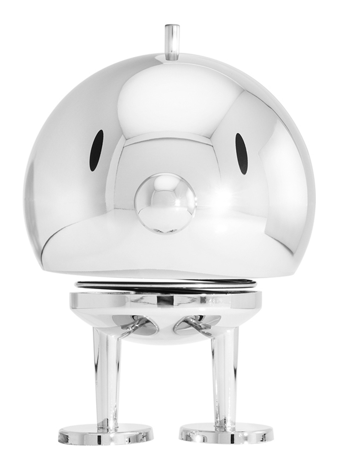 Hoptimist Bumble M ornament 9,5 cm - voorkant metallic