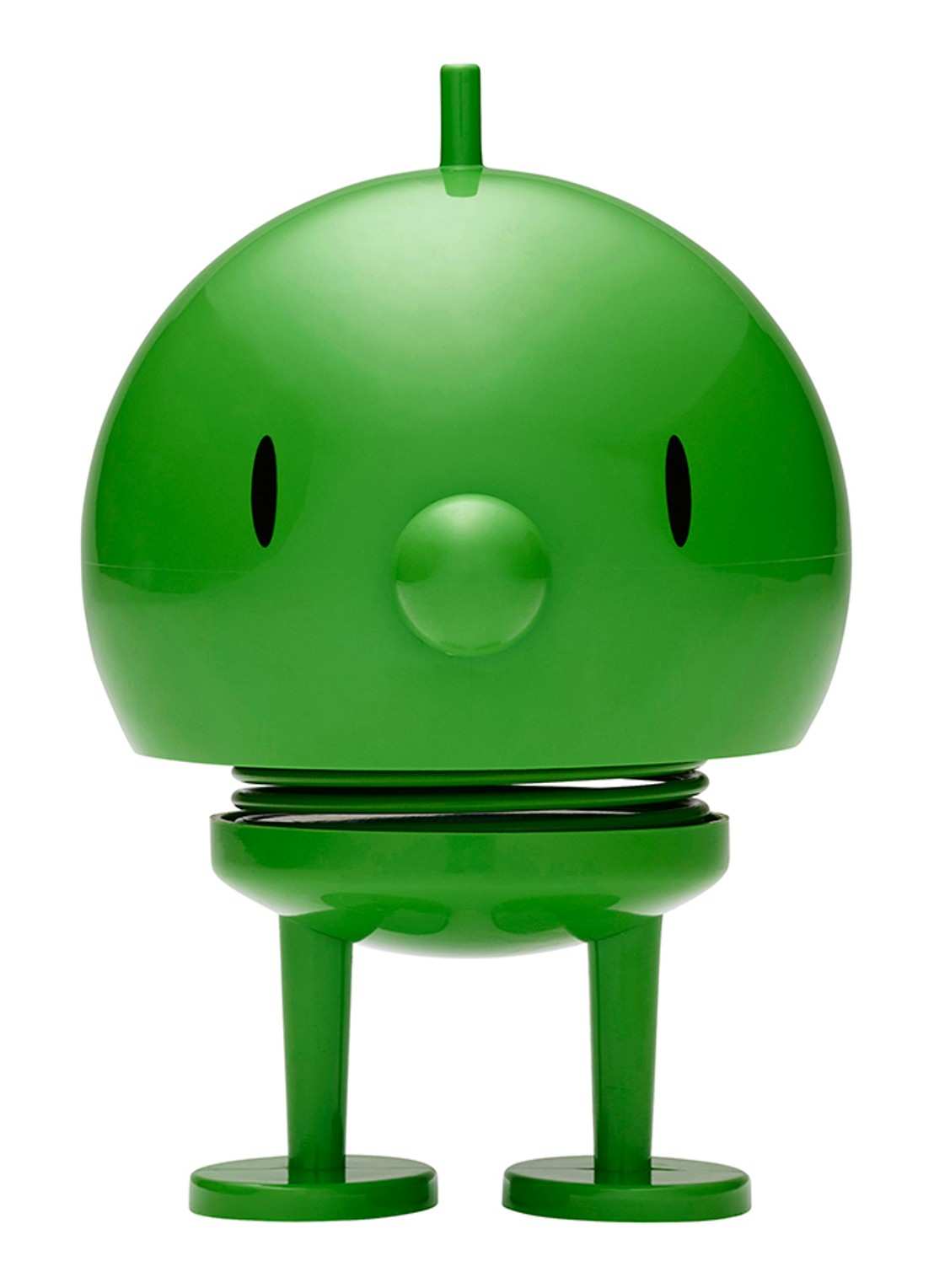 Hoptimist Bumble M ornament 9,5 cm - voorkant 2 groen