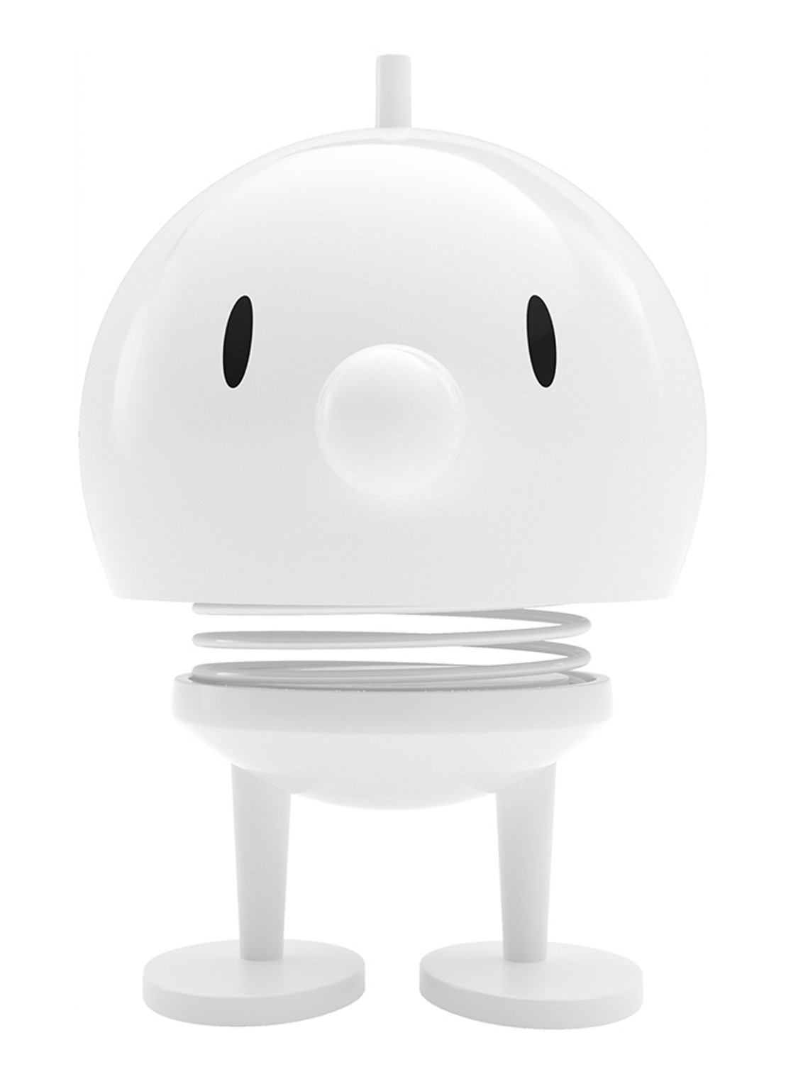 Hoptimist Bumble M ornament 9,5 cm - voorkant wit