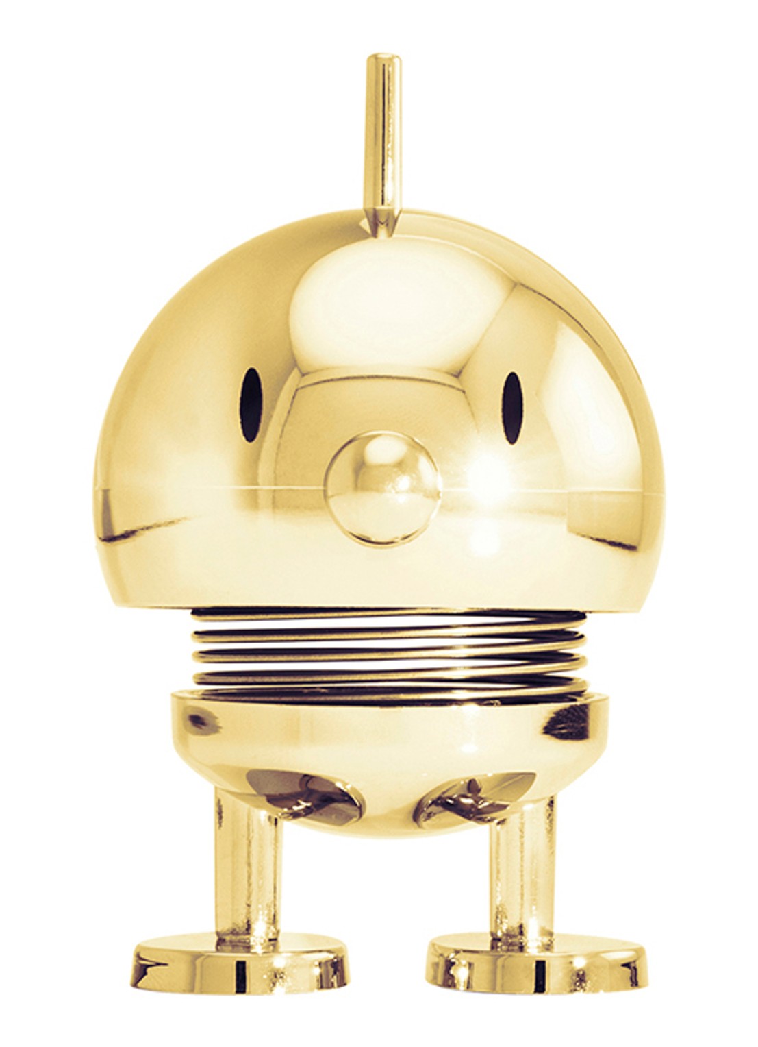 Hoptimist Bumble S ornament 7,6 cm - voorkant goud