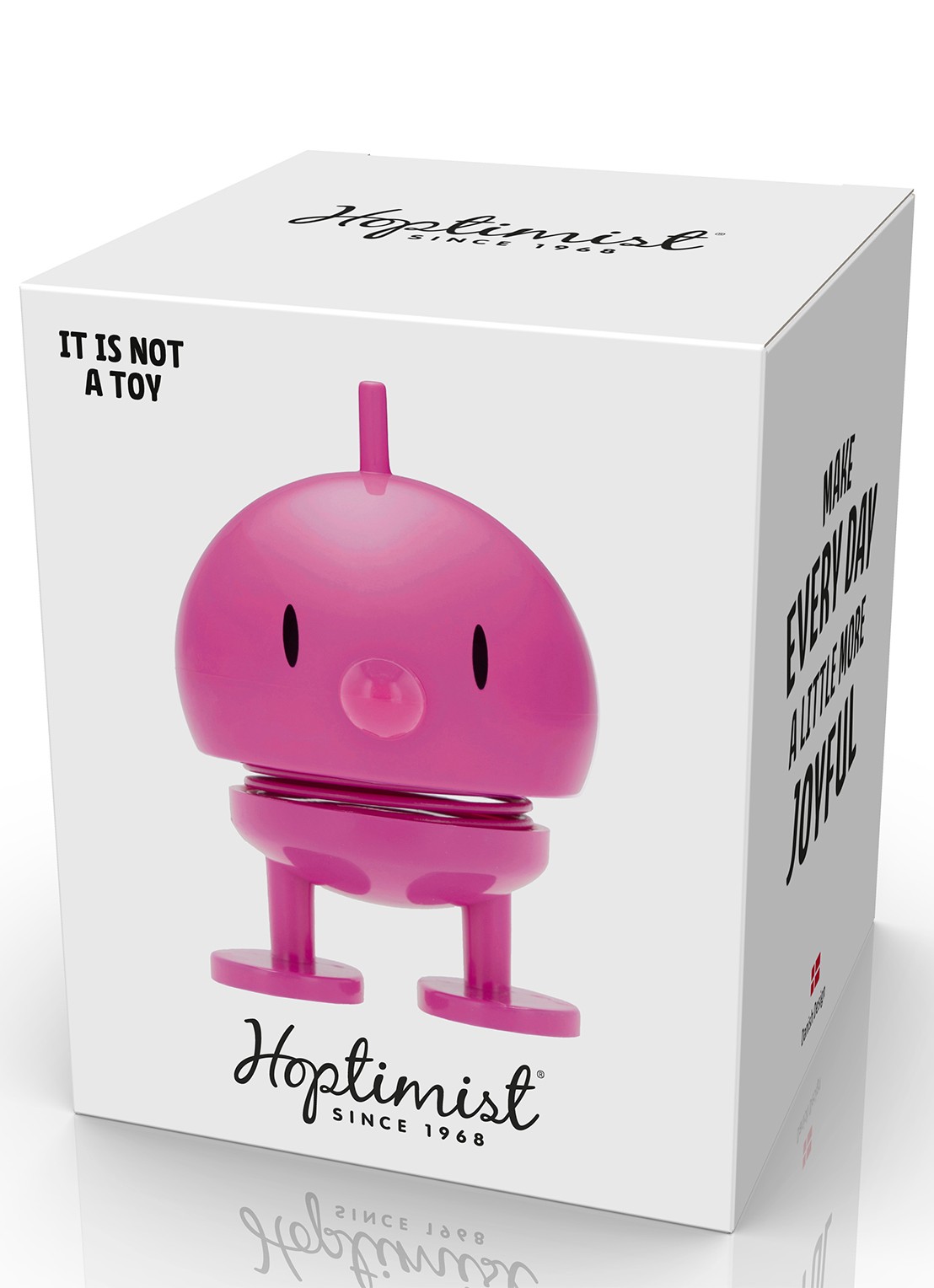 Hoptimist Bumble S ornament 7,6 cm - detail 3 roze