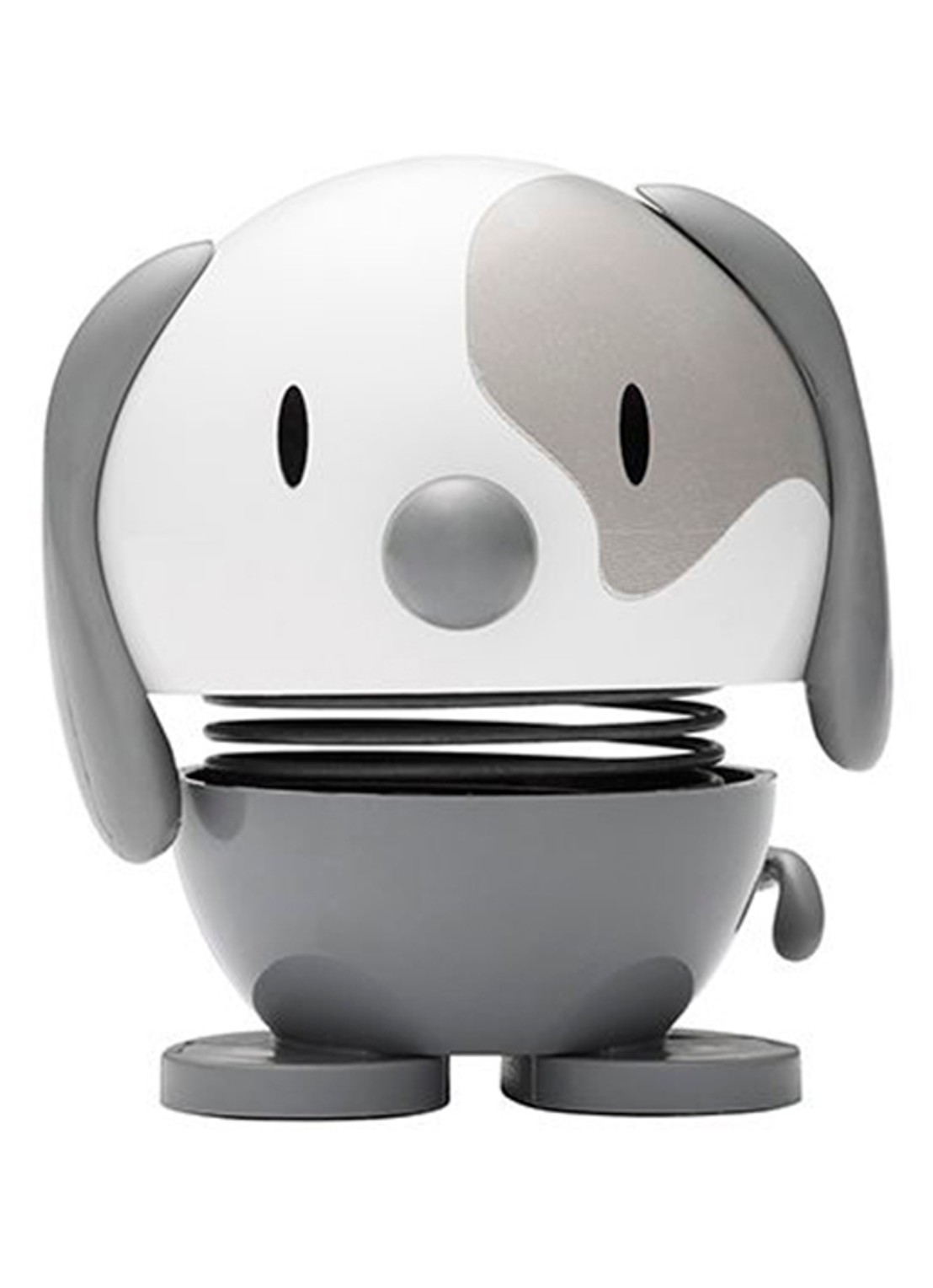Hoptimist Dog Cool ornament 6,9 cm - voorkant grijs