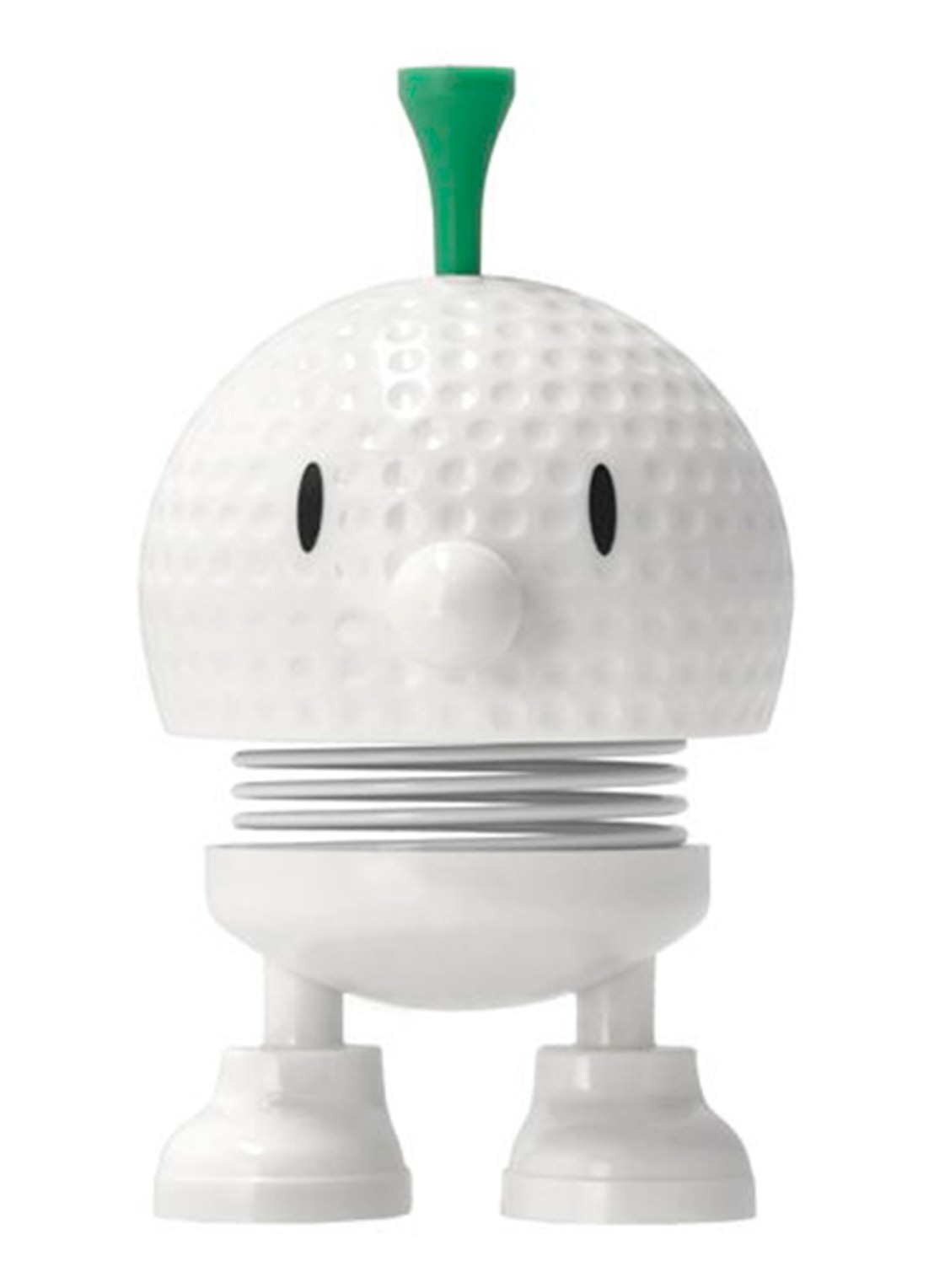 Hoptimist Golf Bumble S ornament 8,5 cm - voorkant wit