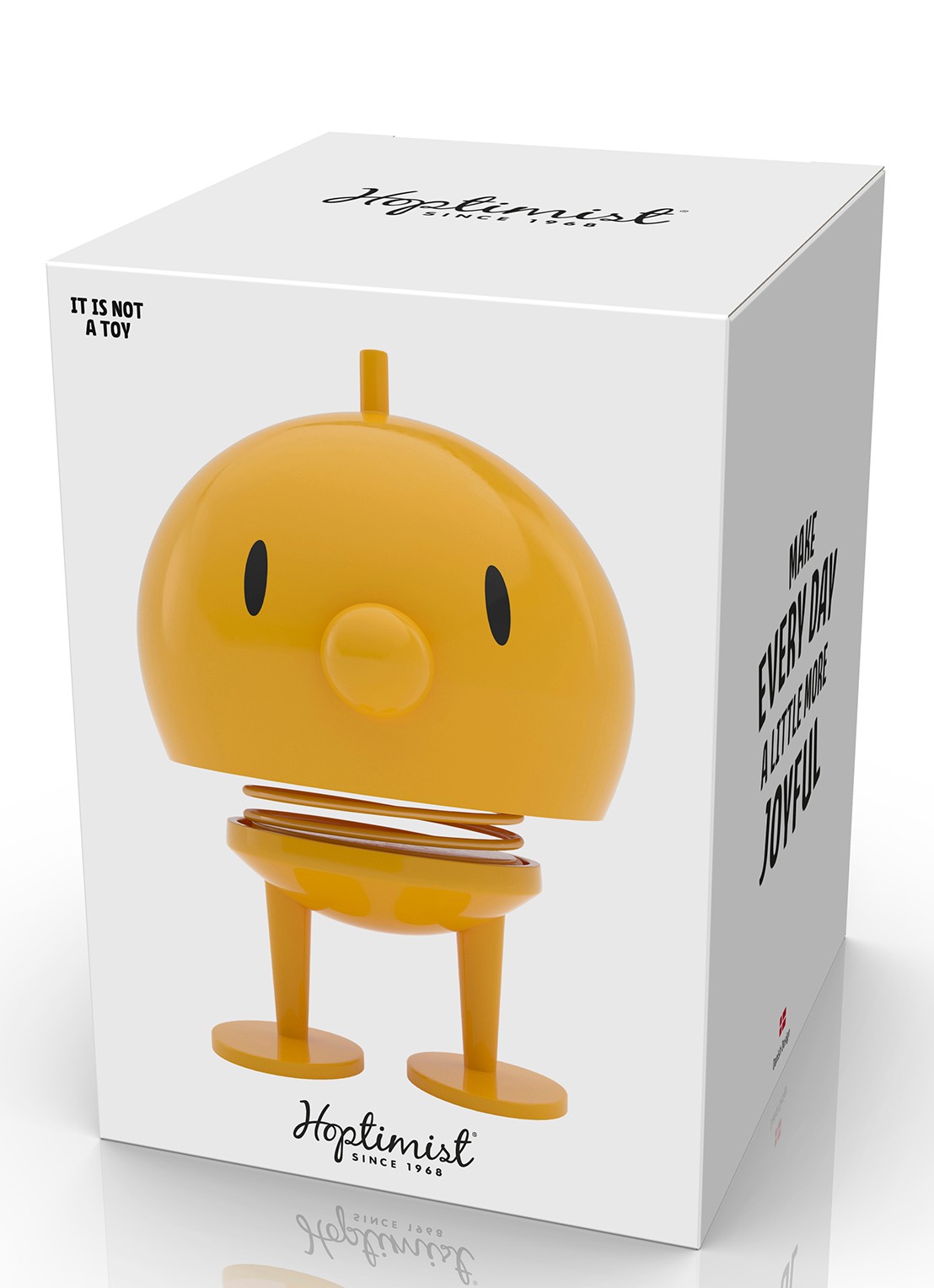 Hoptimist Hoptimist Bumble L ornament 15 cm - detail geel