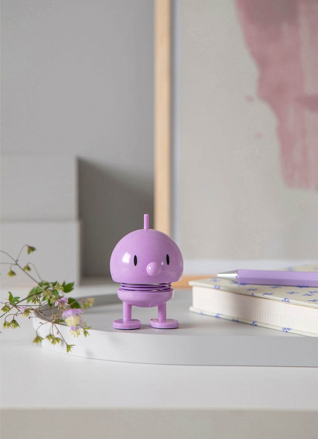 Hoptimist Hoptimist Bumble M ornament 9,5 cm - detail 4 lavendel