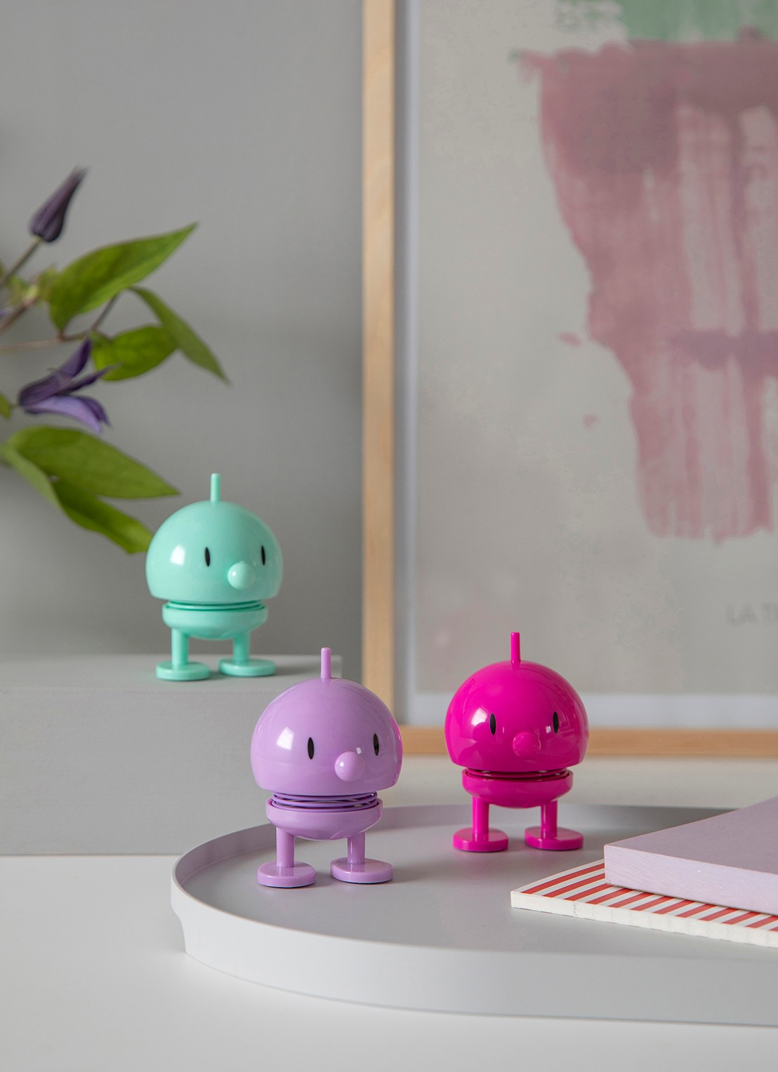 Hoptimist Hoptimist Bumble M ornament 9,5 cm - detail 6 lavendel