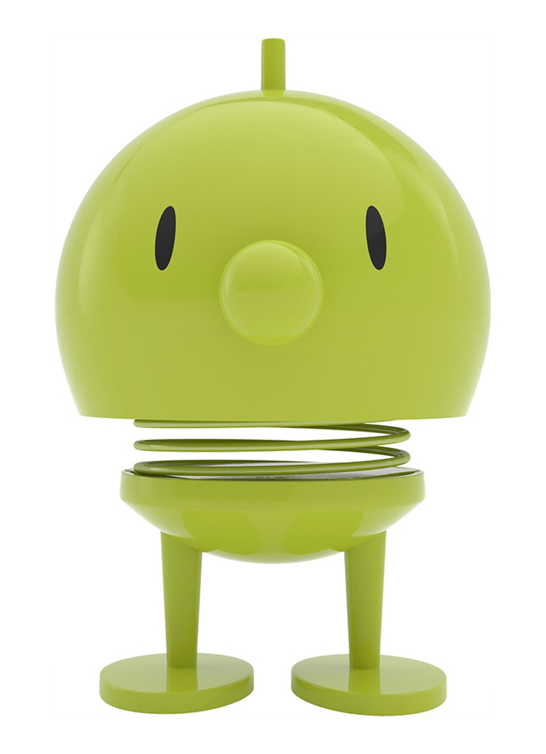 Hoptimist Hoptimist Bumble M ornament 9,5 cm - voorkant 2 lime