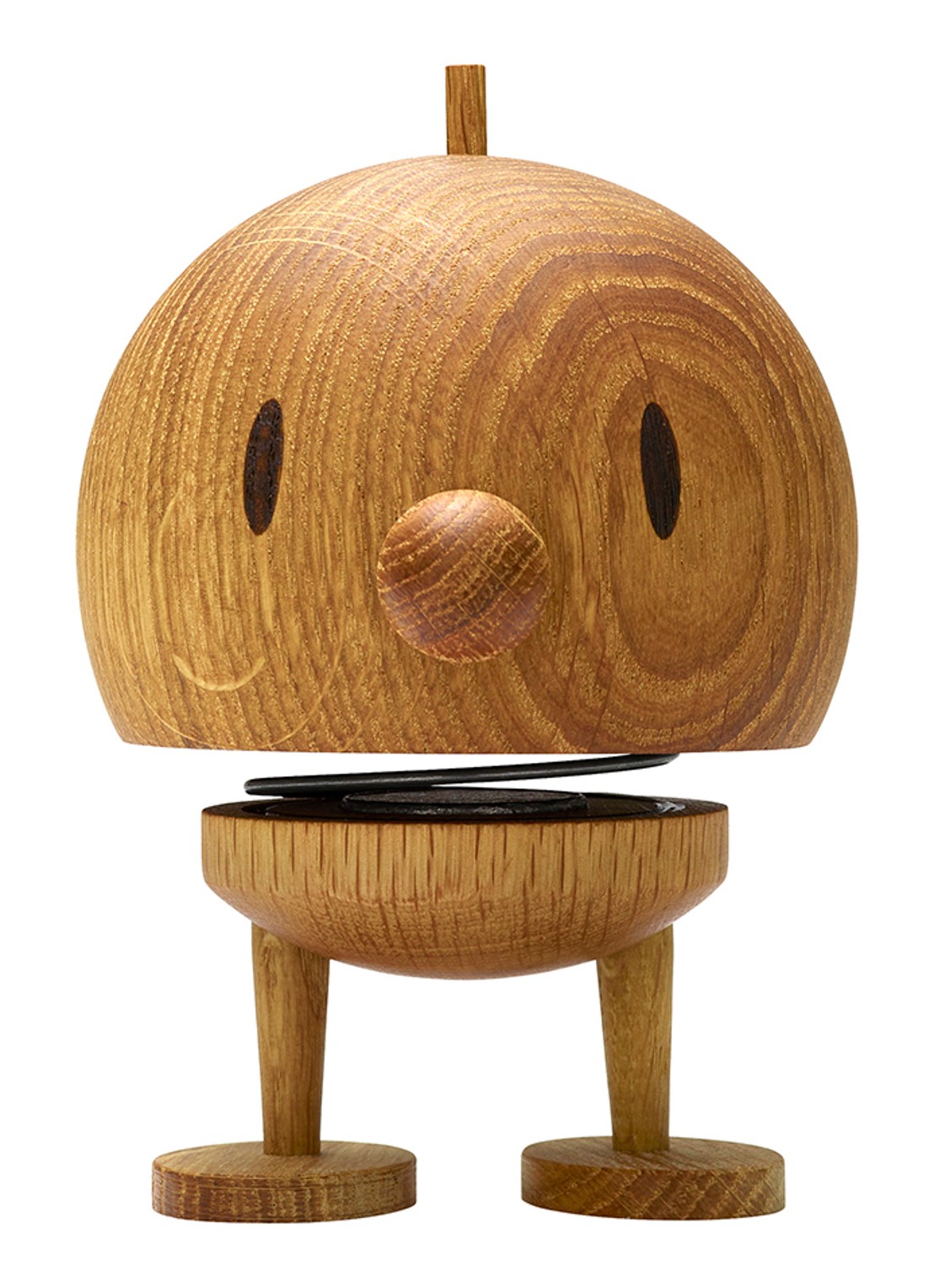 Hoptimist Hoptimist Bumble M ornament 9,5 cm - voorkant 3 lichtbruin