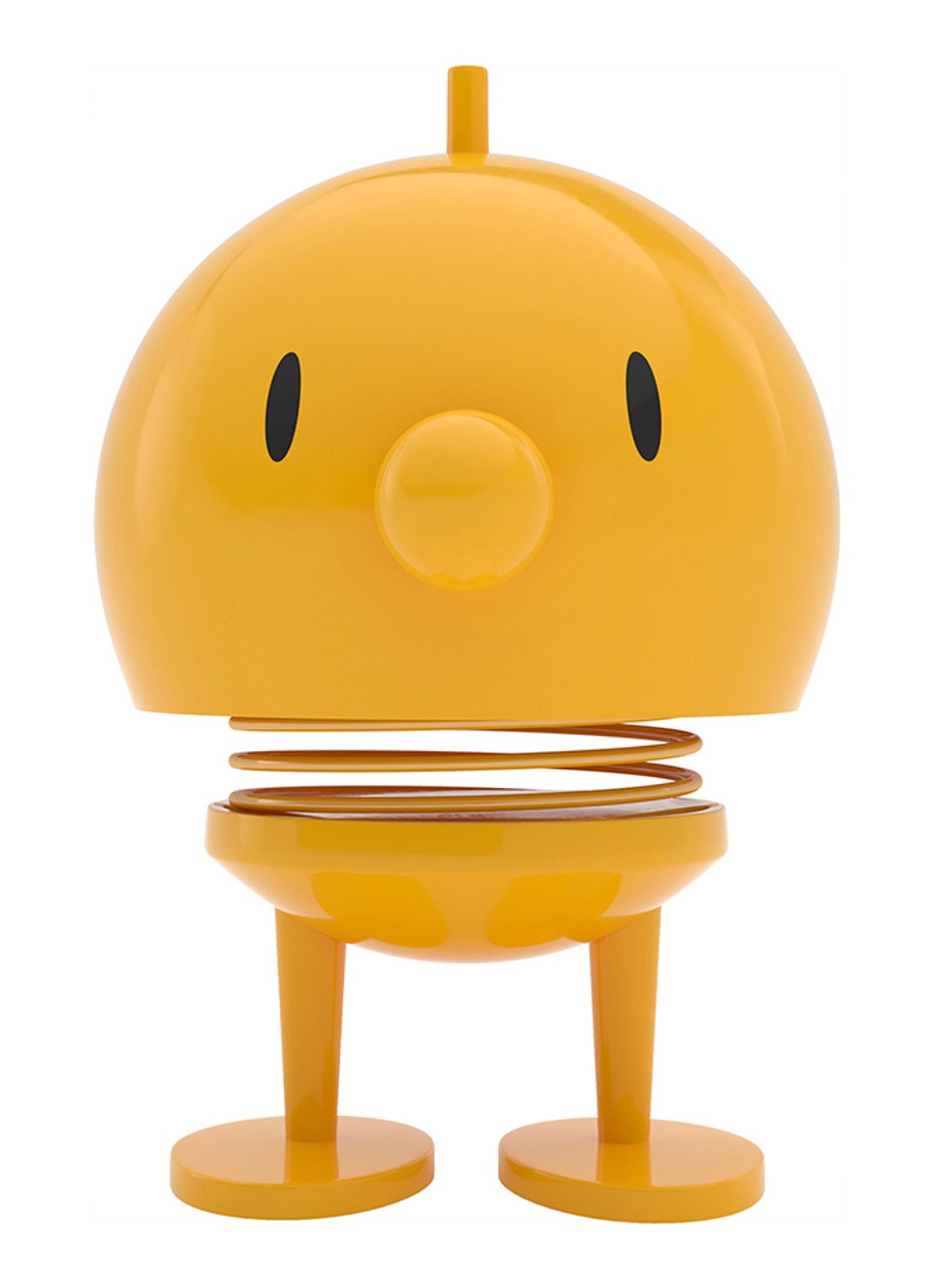 Hoptimist Hoptimist Bumble M ornament 9,5 cm - voorkant 2 geel
