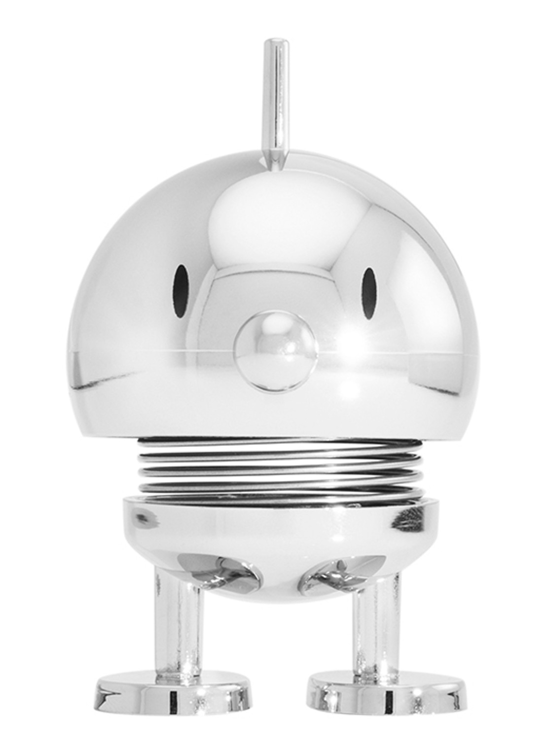 Hoptimist Hoptimist Bumble S ornament 7,6 cm - voorkant 3 chroom