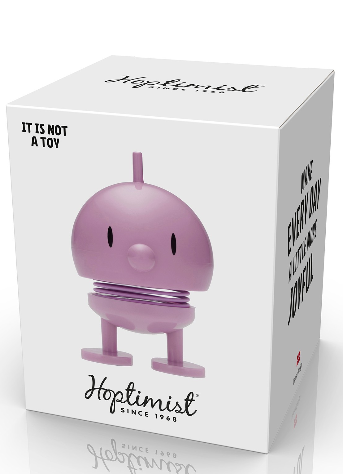 Hoptimist Hoptimist Bumble S ornament 7,6 cm - detail lavendel