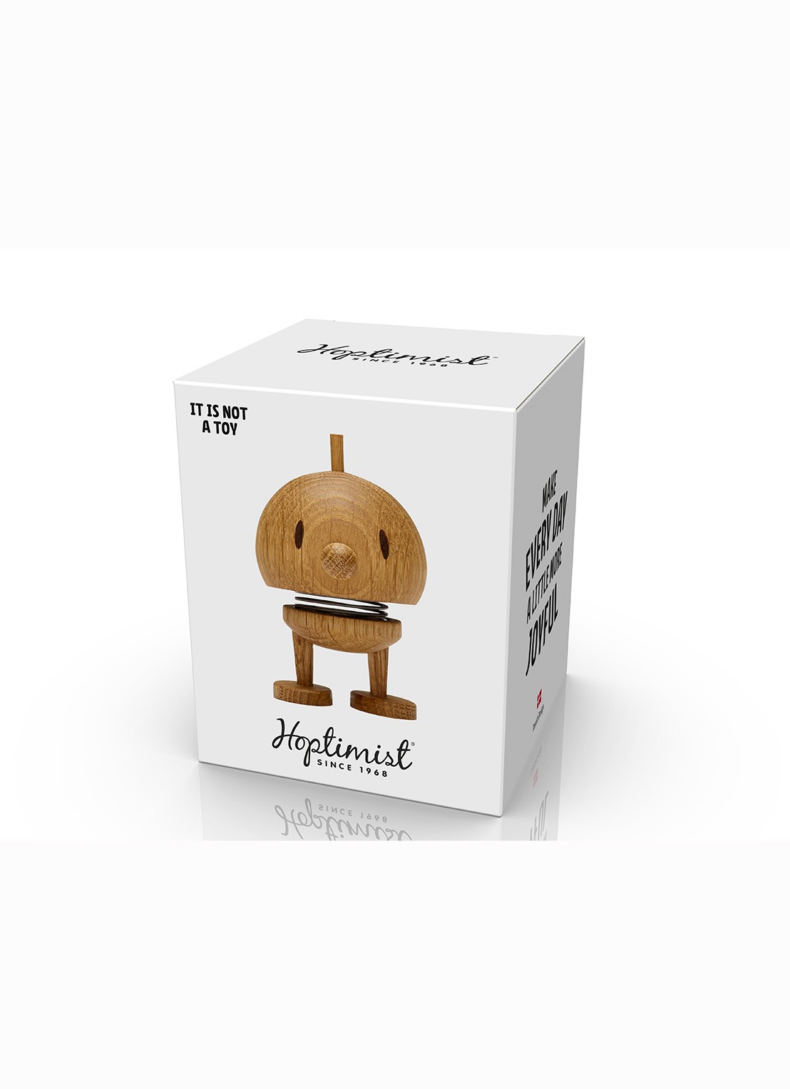 Hoptimist Hoptimist Bumble S ornament 7,6 cm - detail 4 lichtbruin