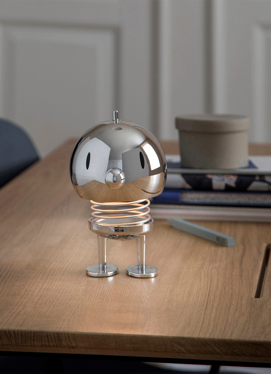 Hoptimist Led lamp L 15 cm - voorkant 2 zilver