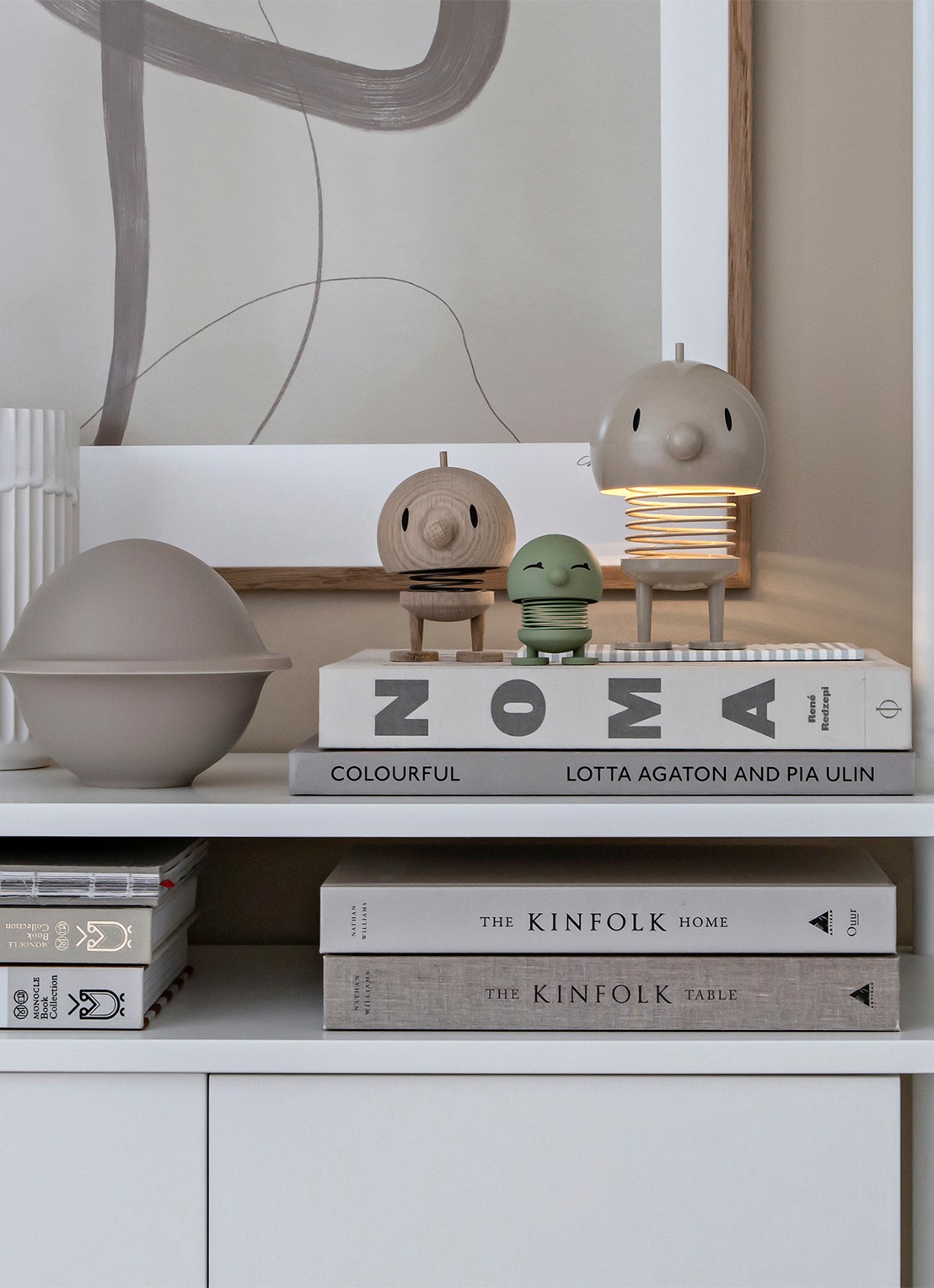 Hoptimist Led lamp L 15 cm - voorkant 3 beige