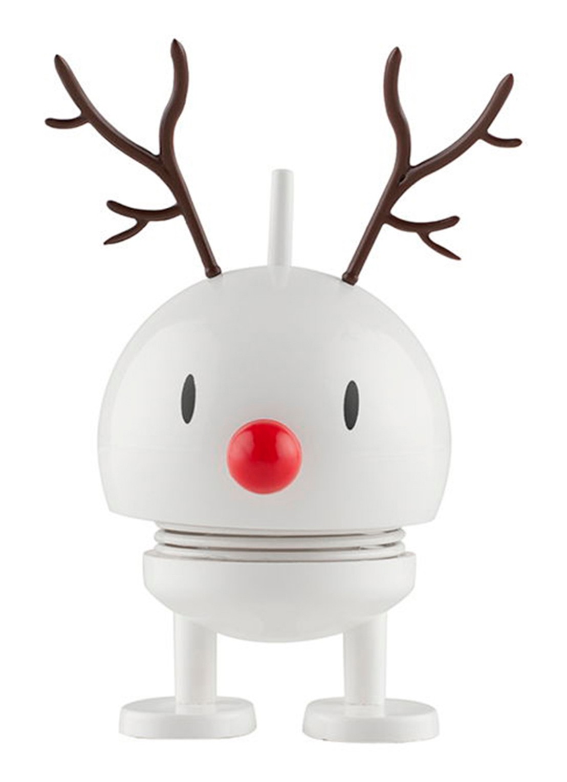 Hoptimist Reindeer Bumble S ornament 9,5 cm - voorkant wit