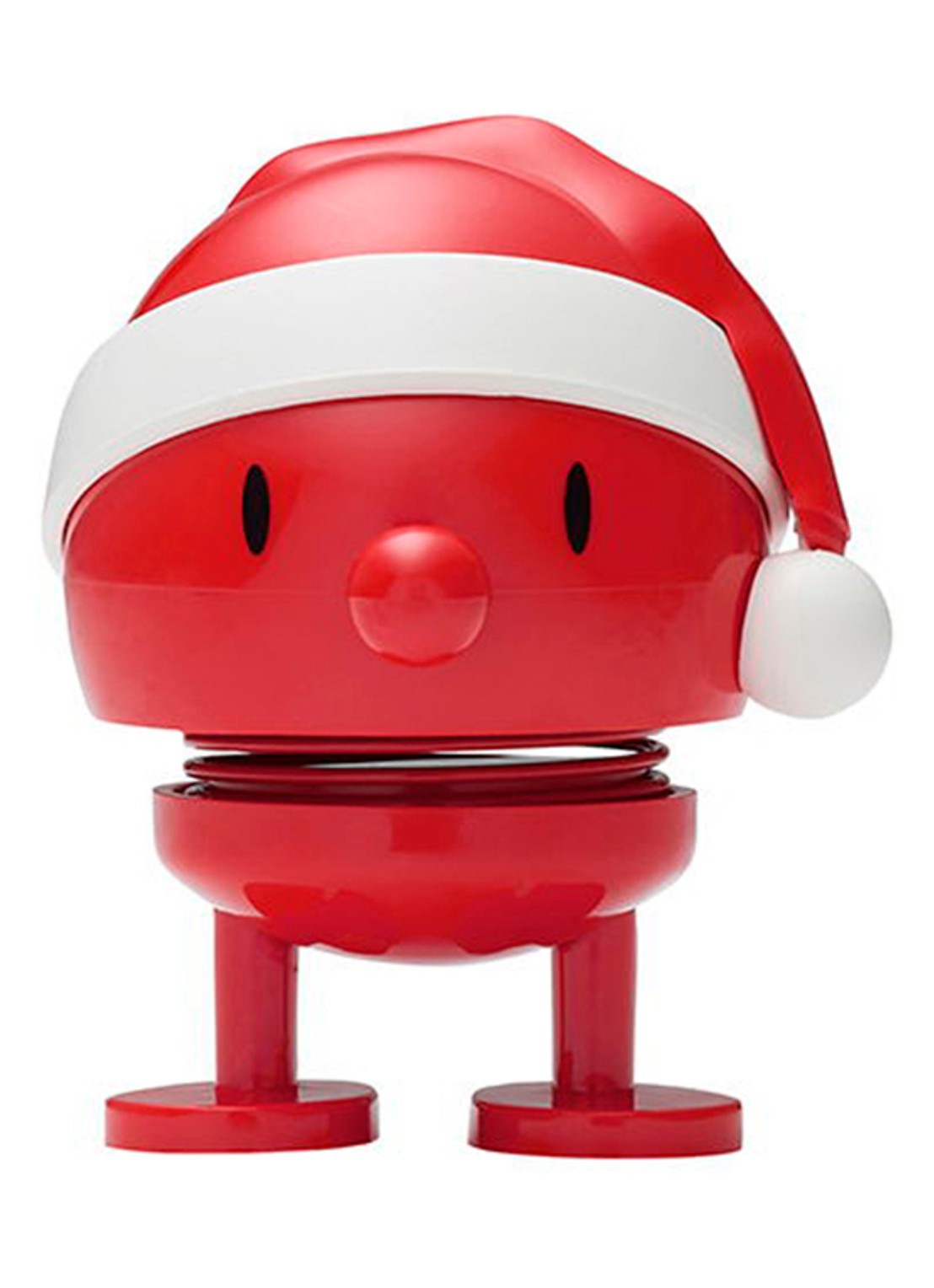 Hoptimist Santa Bumble S ornament 6,1 cm - voorkant 2 rood