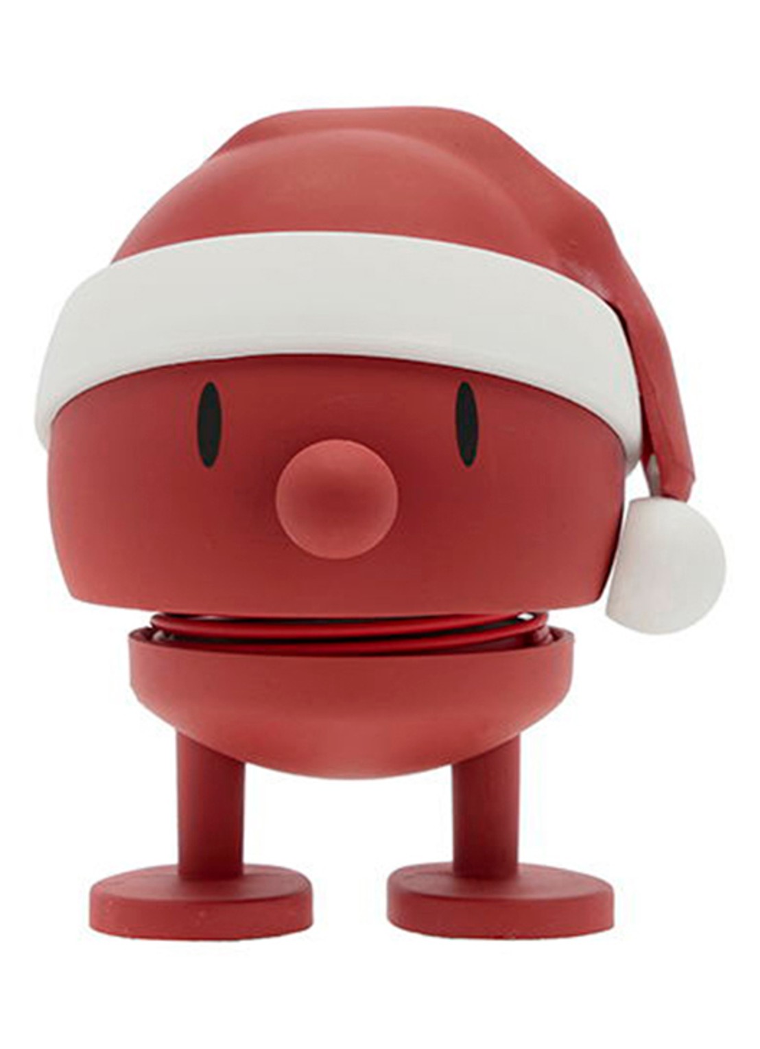 Hoptimist Soft Santa Bumble S ornament 7,2 cm - voorkant 2 rood