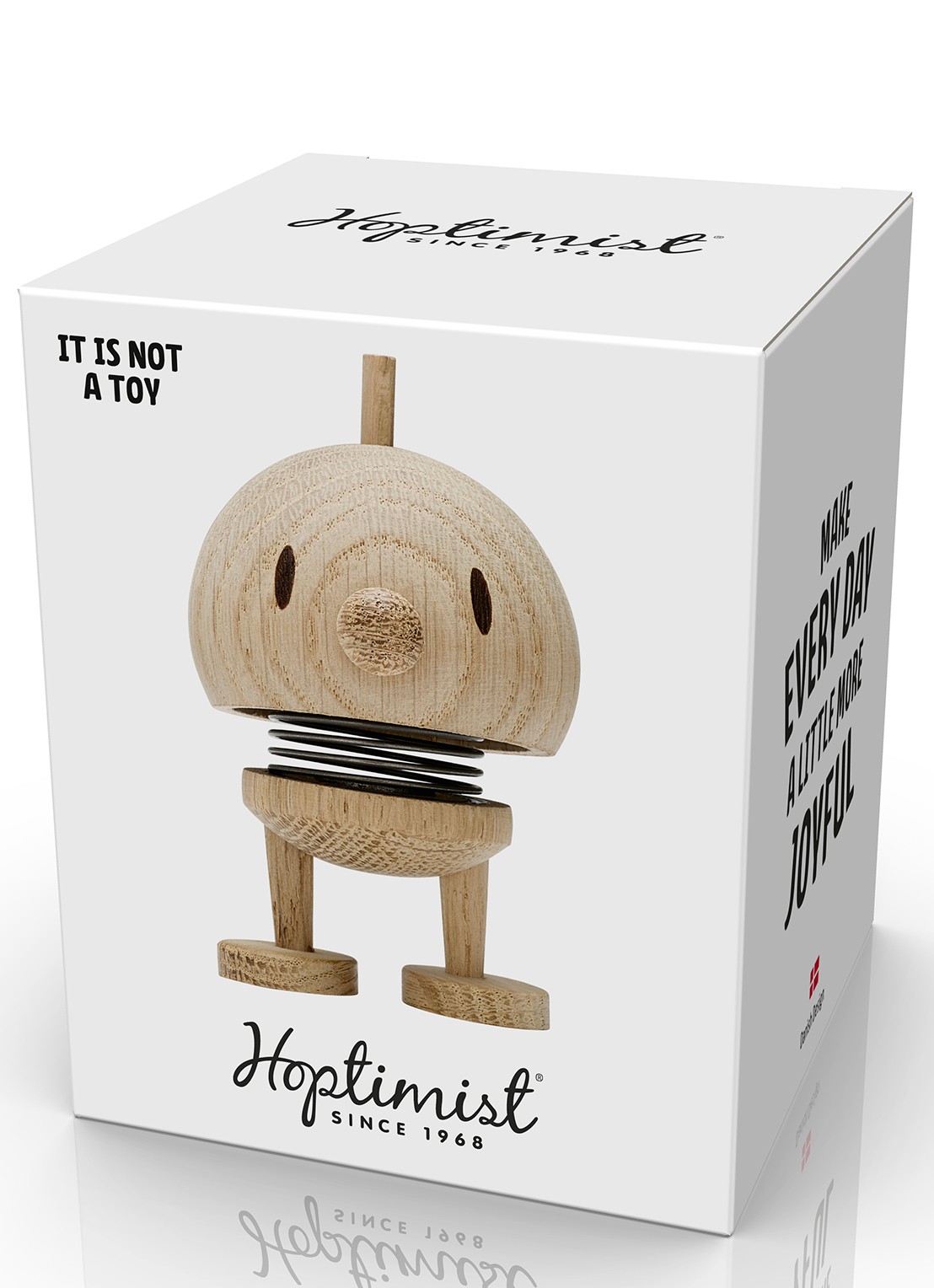 Hoptimist Woody Bumble S ornament 7,6 cm - detail 3 beige