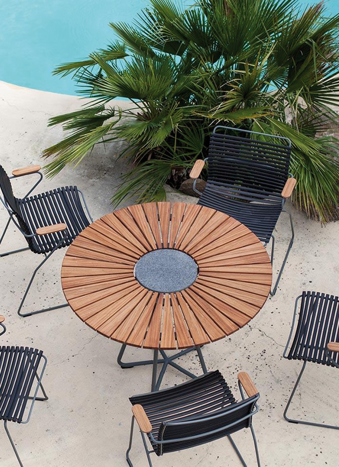 Houe Circle tuintafel 110 cm - detail undefined